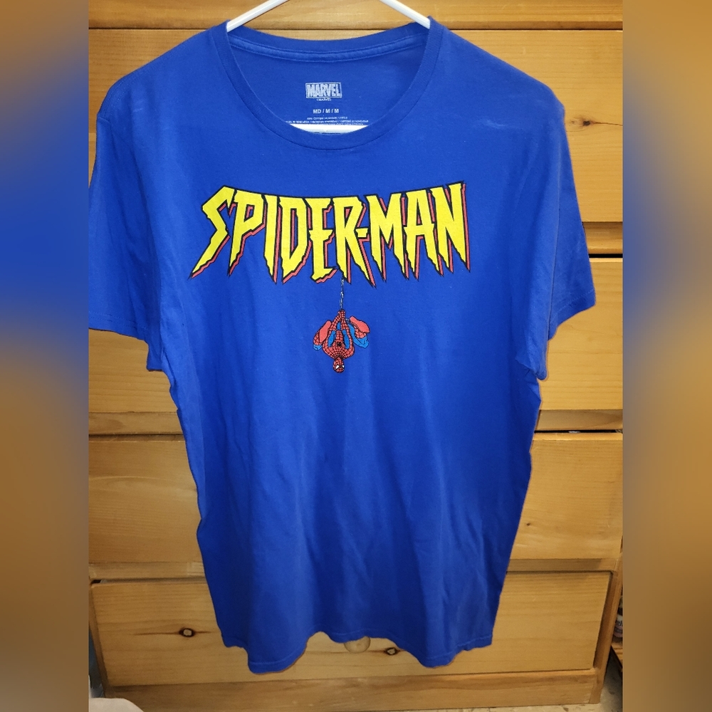 Marvel 90s Animated Spider-Man Logo Tee